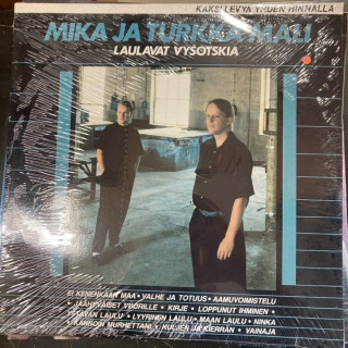 Mika ja Turkka Mali - Laulavat Vysotskia (FIN/1991) 2LP (avaamaton) -iskelmä-